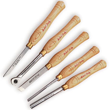 Sorby 5 Pc. Intermediate Micro Turning Tool Set