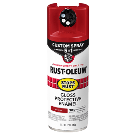 Rust-Oleum Protective Enamel w/ 5-in-1 Spray, Gloss Regal Red