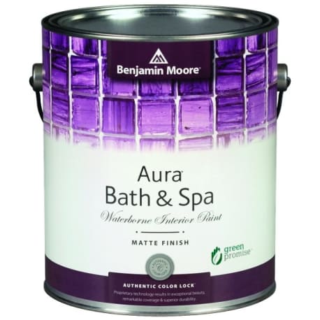 Benjamin Moore Aura 4X Bath & Spa Tintable Paint, 1 Gallon