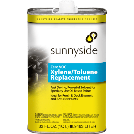 Sunnyside Zero VOC Xylene/Toluene Replacement Solvent, 1 Qt