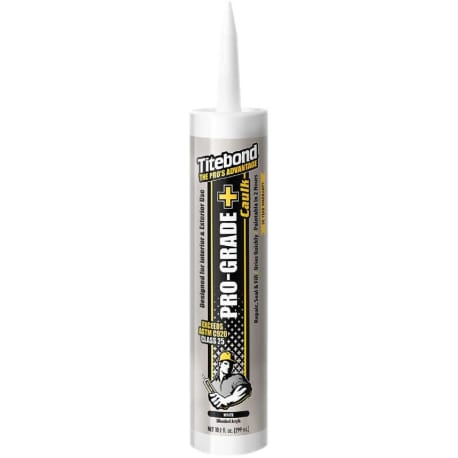 Titebond Pro-Grade Plus 10 oz. White Caulk