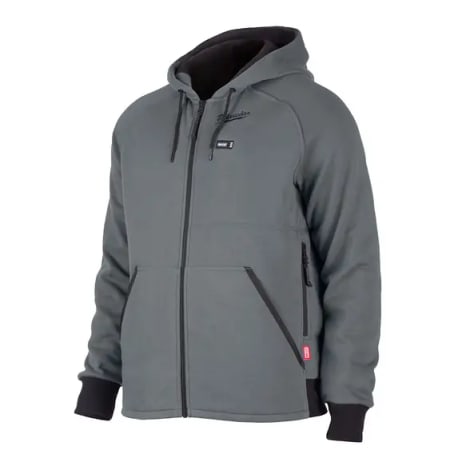 Milwaukee M12™ Men's 2XL Gray Heated Hoodie