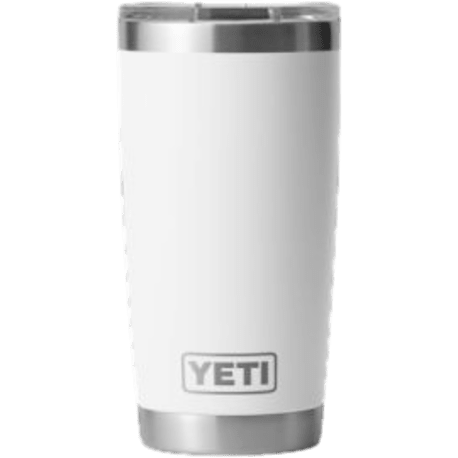 Yeti Rambler Tumbler with Magslider Lid - 20 oz - White