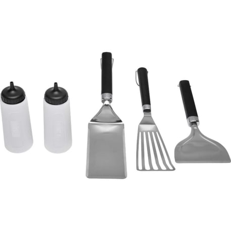 Weber Flat Top Griddle Tool Set, 5 Pieces