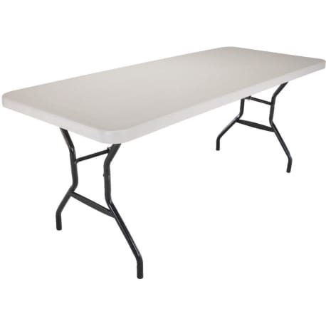 Lifetime White Granite Folding Table, 6 ft. x 30 in.