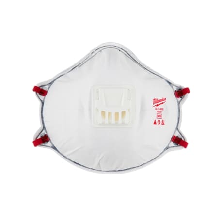 Milwaukee N95 Valved Respirator w/ Gasket