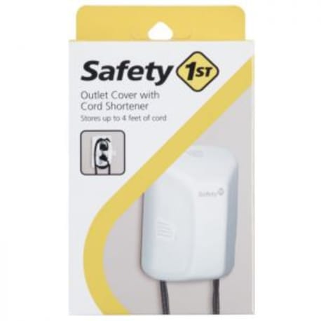 Safety 1st Outlet Cover with Cord Shortener