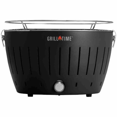 Grill Time Tailgater GT Gray Charcoal Portable Grill, 13 in.