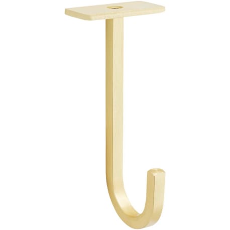 National Gold Steel Long Ceiling Plant Hook, 5 in.