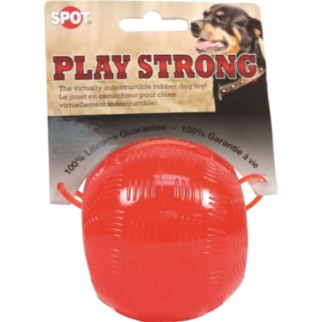 Spot Play Strong Rubber Ball, 3.25 in.