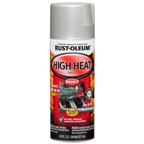 Rust-Oleum Auto Aluminum High Heat Spray, 12 oz.