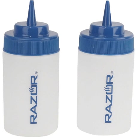 Mr. Bar-B-Q Razor Plastic Squeeze Bottles, Set of 2