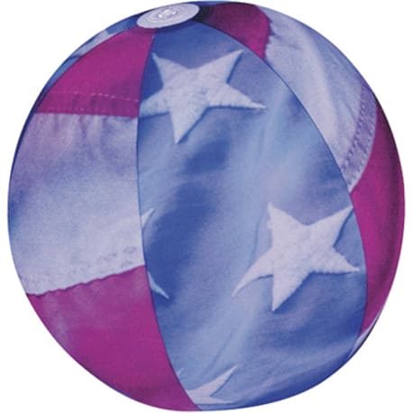 PoolCandy Stars & Stripes Illuminated Beach Ball, 13.75 in.