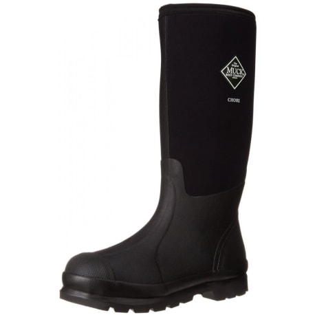 Muck Black Chore Tall Boots, Size M13-W14