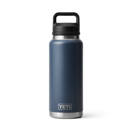 YETI Rambler Navy Bottle with Chug Cap, 36 oz.