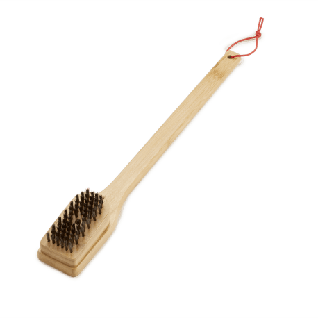 Weber Bamboo Grill Brush with Stainless Steel Bristles, 18 in.