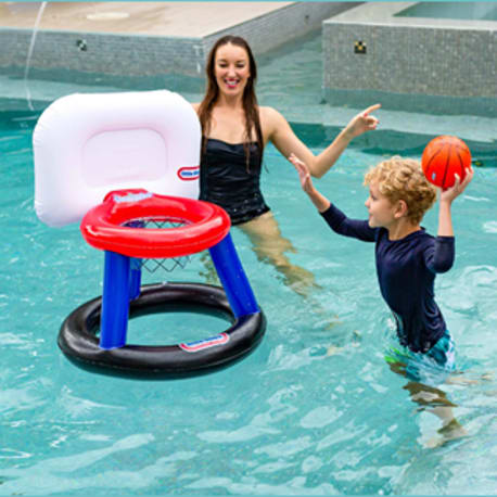 PoolCandy Little Tikes Inflatable Floating Basketball