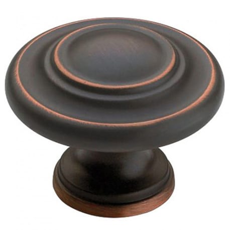 Amerock Inspirations Oil Rubbed Bronze Knob, 1.75 in.