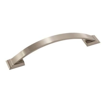 Amerock Candler 5-1/16" Center-to-Center Satin Nickel Cabinet Pull