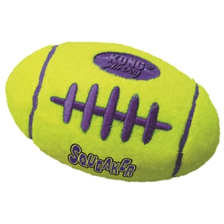 KONG Airdog Squeaker Football, 5 in.