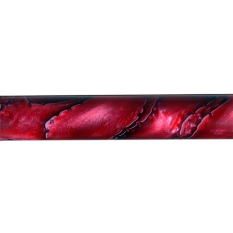 Crimson Red Acrylic Pen Blank