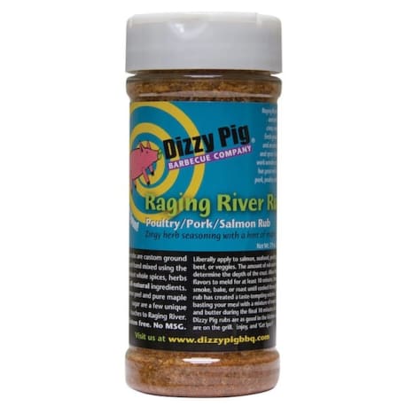 Dizzy Pig Raging River BBQ Rub, 8 oz.