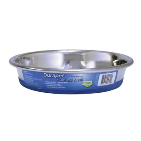 Durapet Stainless Steel Cat Dish, 6 oz.