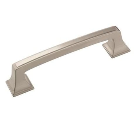 Amerock Mulholland 3-3/4" Center-to-Center Satin Nickel Cabinet Pull