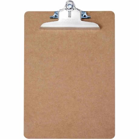 Saunders Letter Size 100% Recycled Hardboard Clipboard