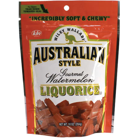 Wiley Wallaby Australian Style Watermelon Liquorice, 10 oz.