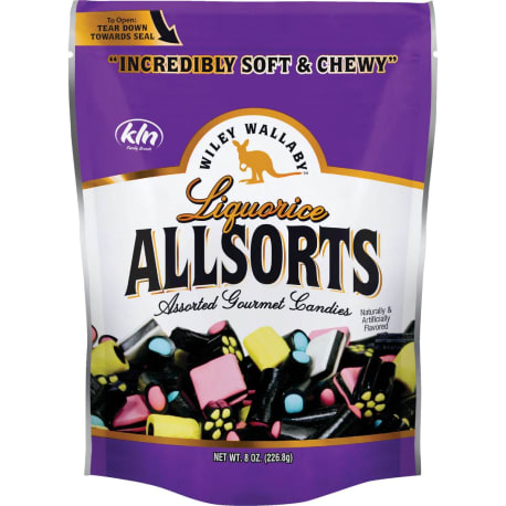 Wiley Wallaby Australian Style Assorted Liquorice Flavors, 8 oz.