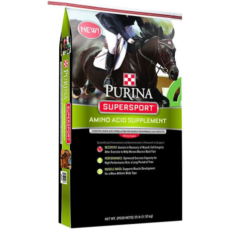 Purina Feed Super Sport Amino Acid Supplement for Horses, 25 lb.