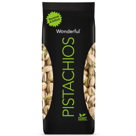 Wonderful Roasted & Salted Shelled Pistachios, 2.5 oz.