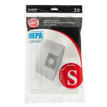 Hoover Type S HEPA Vacuum Bag, 2-Pack