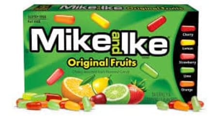 Mike and Ike Original Fruit Chews, 0.78 oz. | Hartville Hardware