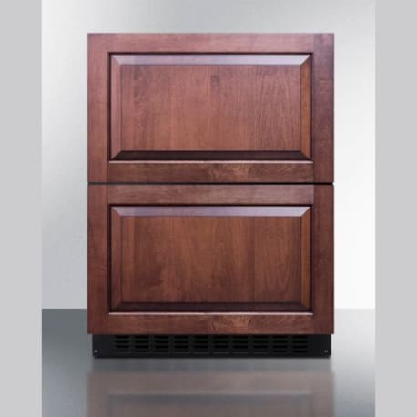 Summit 24" Wide 2-Drawer All-Refrigerator, ADA Compliant (Panels Not Included)