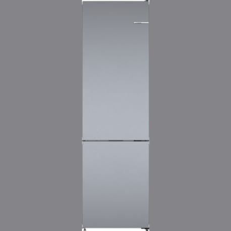 Bosch 500 Series, Freestanding Bottom Freezer Refrigerator, 24'', Easy clean stainless steel