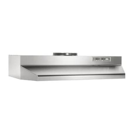 Broan® 30-Inch Under-Cabinet Range Hood w/ Easy Install System, 230 Max Blower CFM