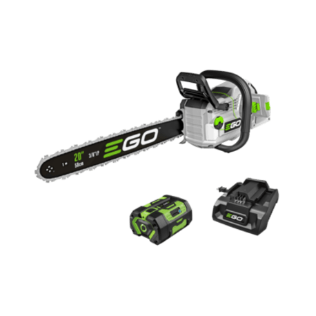 EGO Power+ 20 in. Cordless Chainsaw with Battery and Charger