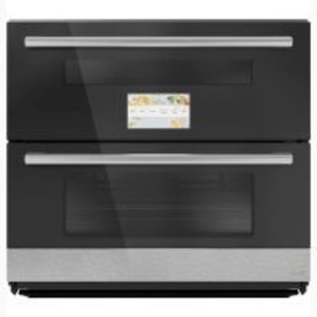 Cafe Café™ 30" Duo Smart Single Wall Oven in Platinum Glass