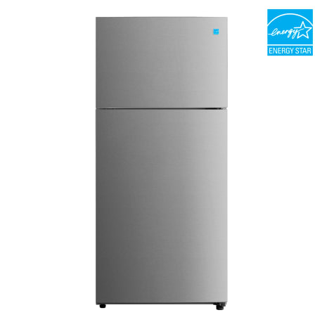 Element Electronics 18.0 cu. ft. Top Freezer Refrigerator - Stainless Steel, ENERGY STAR