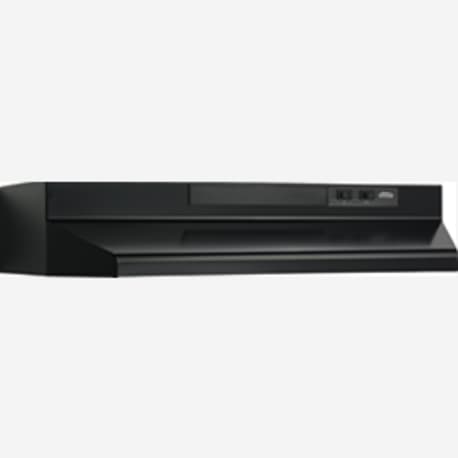 Broan 24" Convertible Range Hood, Black