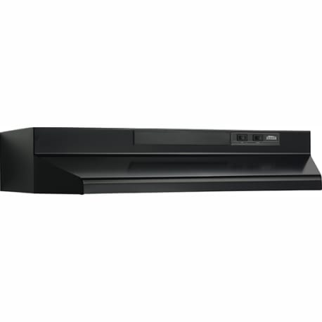 Broan 30" Convertible Range Hood, Black