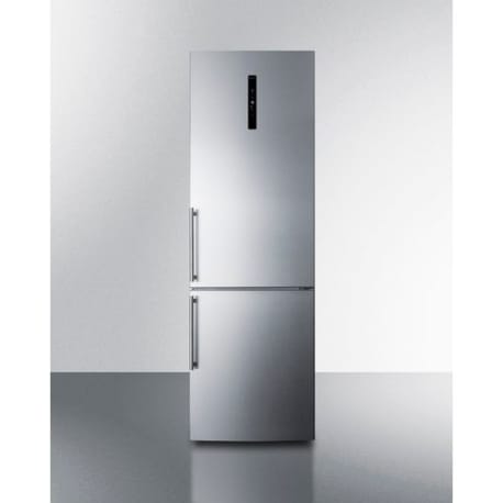 Summit 24" Wide Bottom Freezer Refrigerator