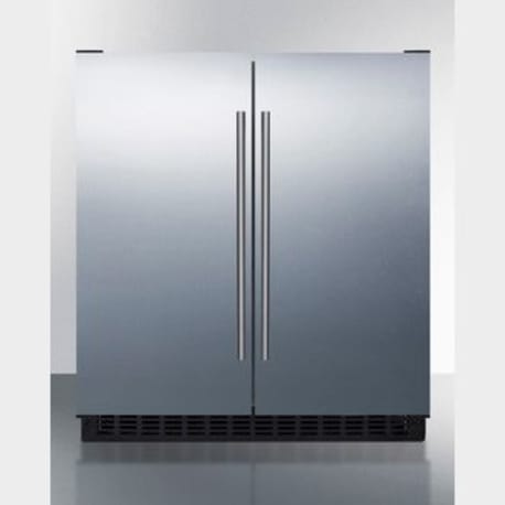 Summit 30" Wide Built-In Refrigerator-Freezer