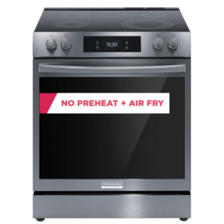 Frigidaire Gallery 30" Front Control Electric Range with Total Convection