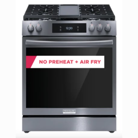 Frigidaire Gallery 30" Front Control Gas Range with Total Convection