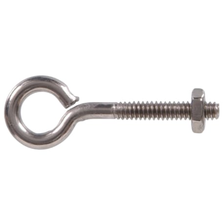 Hillman 10-24 x 2 In. Stainless Steel Eye Bolt with Hex Nut