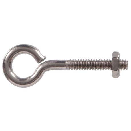 Hillman 3/8-16 x 3-7/8 In. Stainless Steel Eye Bolt with Hex Nut