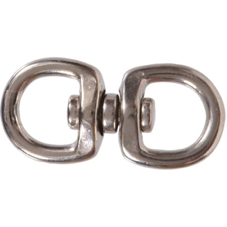 Hillman 3/4 x 2-3/4 In. Double Swivel, Round Eyes, Nickel-Plated